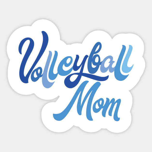 Volleyball Mom Sticker by beyerbydesign